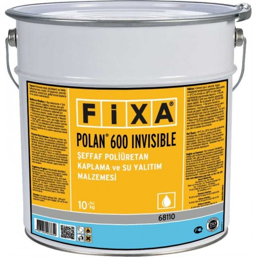 Fixa Polan 600 İnvisible  Şeffaf  10 Kg